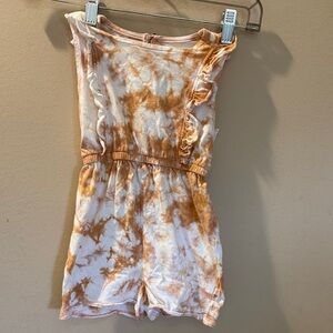 Stylish Tie-Dye Kids Romper